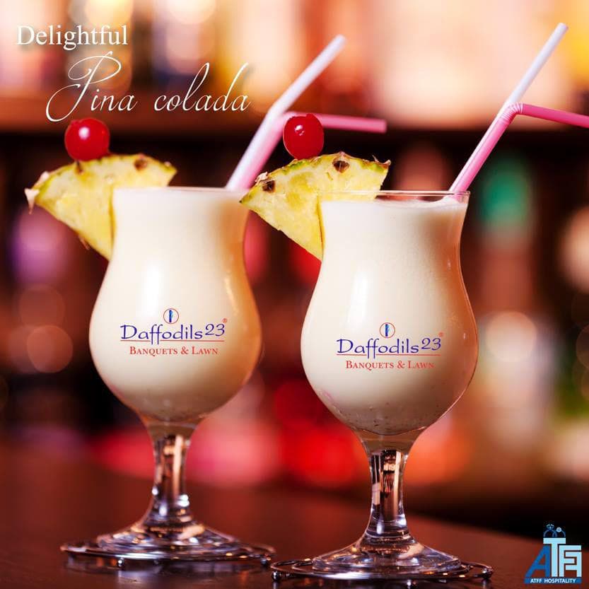 Pina Colada — beverage promotion for Daffodils 23