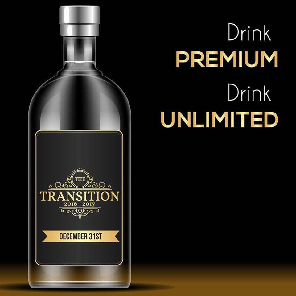Drink Premium, Drink Unlimited — bottle design