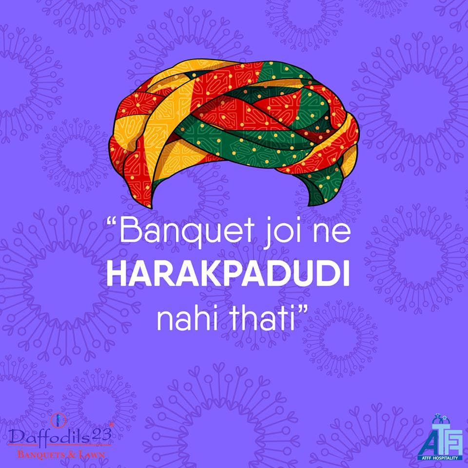 Gujarati pagdi series — local humor in vernacular